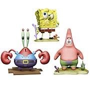 SpongeBob SquarePants 4-Inch Action Figure Series 1 Set
